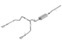 Silverado / Sierra 1500 2019-2023 Catback Sportavgassystem Touring Borla